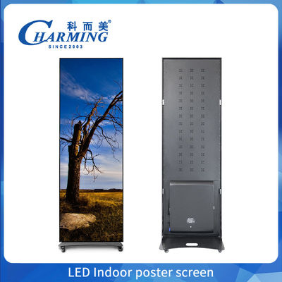 Riesenplakat Billboard Indoor Plakat Bildschirm Front Wartung 4K Led Video Wand