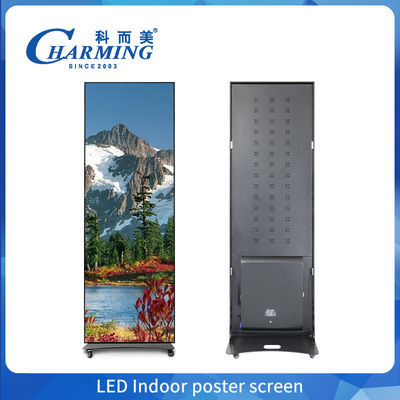 Riesenplakat Billboard Indoor Plakat Bildschirm Front Wartung 4K Led Video Wand