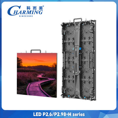 Charmingled P2.6 P2.9 Hohe Helligkeit Außen-LED-Bühnenbildschirm Vermietung LED-Display Led Pantalla