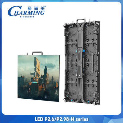 Super-Clear P2.6 P2.98 Indoor Outdoor Led Video Wand mit Front Wartung Kirchennutzung