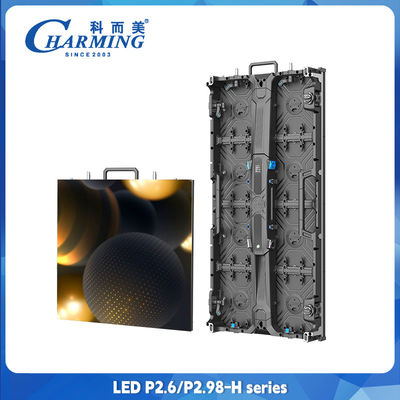 Super-Clear P2.6 P2.98 Indoor Outdoor Led Video Wand mit Front Wartung Kirchennutzung