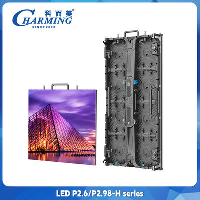 Hochdefinitionsbildschirm für Innenräume P2.6 P2.98 Mietnutzung Led-Bildschirm 4K Werbebildschirm