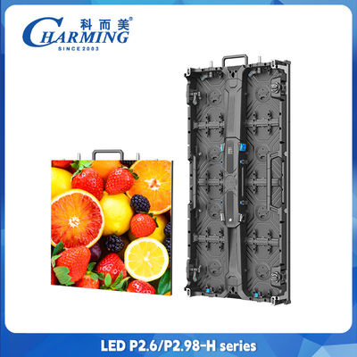 Hochdefinitionsbildschirm für Innenräume P2.6 P2.98 Mietnutzung Led-Bildschirm 4K Werbebildschirm