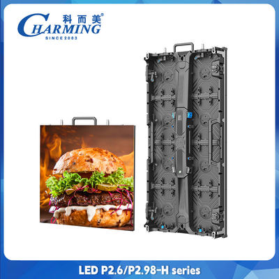 Miet LED-Display Innen-Außen-Full-Color-Led-Wand P2.6 Led-Videowand 500x500mm Druckguss-Aluminium-Display-Bildschirme