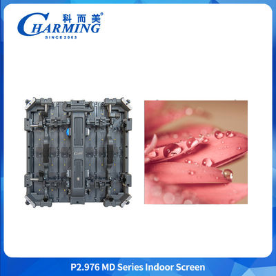 Vermietung von LED-Wandwerbung in Innenräumen LED-Display P3.91 P2.98 flexibler LED-Bildschirm für Innenräume