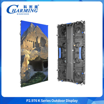 Schnelle Übertragungsgeschwindigkeit P2.976 Video Outdoor Fullcolor Led Display IP 65 K Serie Video In Nigeria
