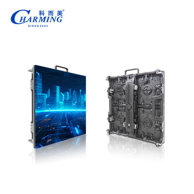 500*500/1000*84mm Aluminiumlegierung Schrank 140° Weitwinkel Ultra HD 8K Innen- und Außenvermietung Werbeanzeigen Bildschirm