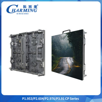 High-Definition P1.9-3.91 7680hz Nachfrischungsrate Cp-Serie 500*500/1000mm Staggered Splicing Vermietung Kurve Regula Außen- und Innenbereich Flexible Led Videowand