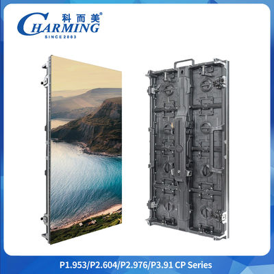 charmante p3.91 3D-Innenpaneel wasserdicht SMD1921 TV-Bildschirm 500*500mm flexibel Outdoor-Mikro-kurvige LED-Videowand für Freiluft-Handelsmessen