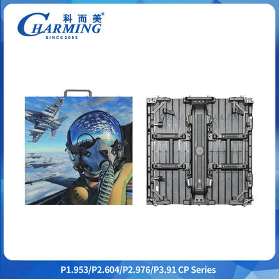 Höhere Helligkeit 500*500/1000MM CP-Serie Aluminiumlegierung Vermietung Außen Sxey Video Led Display Bildschirm Innenraum P2.6-3.91 Video Live Led Display