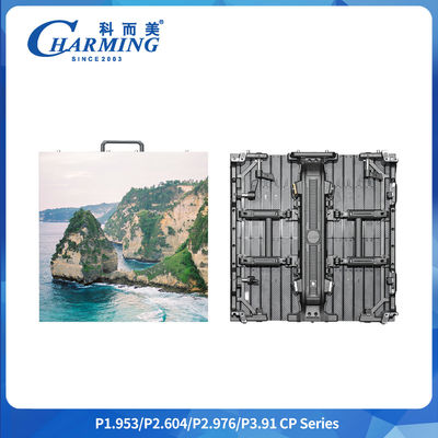Fabriklieferung P2.6-3.91Aluminiumlegierung Vollfarben 3d gekrümmter 4k 4500Cd Innenvideodisplay Werbeveranstaltung Led-Bildschirm