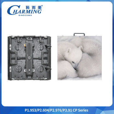 120° Blickwinkel Gekrümmtes Led Aluminiumprofil P3.91 Indoor Hd Led Rental Led Display P2.98 Indoor Outdoor Bühnenbildschirm mit 7680 Hz