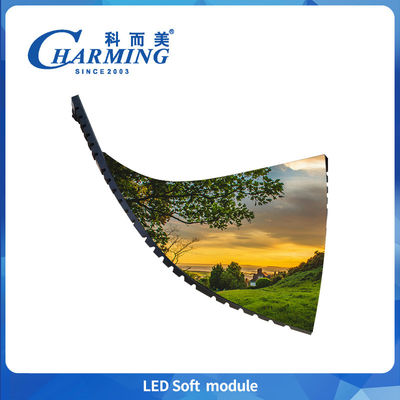 2025 Am beliebtesten 3840 Hz HD Modul Led P2 P2.5 P3 P3.076 P4 Led Soft Modul Indoor Flexible Led Display Screen