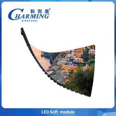 320×160×7.5MM Flexibles Led-Bildschirmmodul 270g Licht P2 P2.5 P3 P4 Indoor Led-Bildschirmmodul Veranstaltung Led-Bildschirm