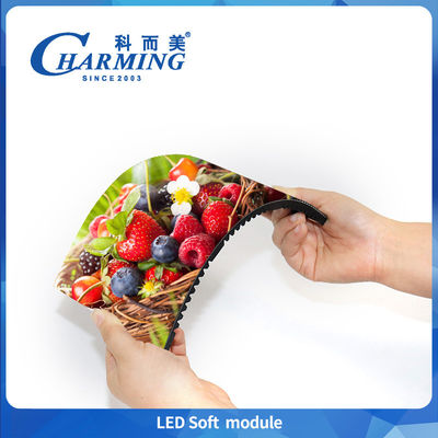 Kreative Frontwartung Flexible HD Soft Led Modul P1.86 P2 P2.5 P3 Kurve Werbung Rundbildschirm Halbkreis Led Bildschirm