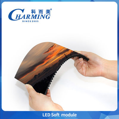 Anpassung Frontwartung Magnetische flexible weiche Led Modul Panel P1.86 P2 P2.5 HD Zylinder Led-Bildschirm für kreative Anzeige