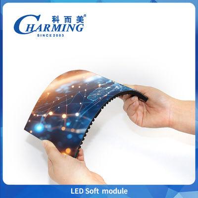 Anpassung Frontwartung Magnetische flexible weiche Led Modul Panel P1.86 P2 P2.5 HD Zylinder Led-Bildschirm für kreative Anzeige