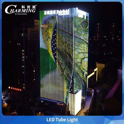 U38 Aluminiumlegierung RGB LED-Röhrenlicht DC24V SPI-Steuerung für Gebäude