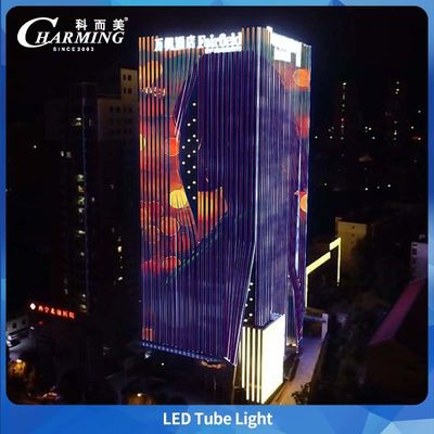 Charmante 24W 0,5/1m Aminal Video RGB LED-Röhrenbeleuchtung für Gebäudefassaden