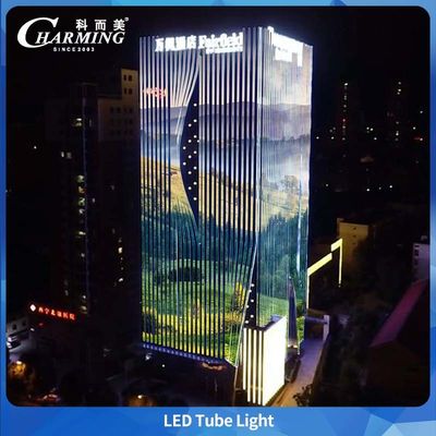 LED-Lichtrohr Außenbereich U38-500 5.5w 500*38*58MM SMD5050 Aluminiumlegierung+PC für Außengebäude