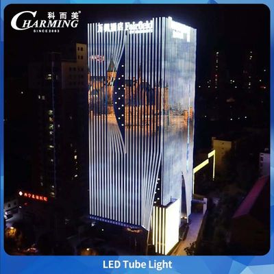 LED-Lichtrohr Außenbereich U38-500 5.5w 500*38*58MM SMD5050 Aluminiumlegierung+PC für Außengebäude
