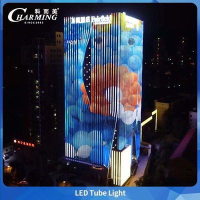 IP65-zertifizierte Outdoor-SPI-LED-Röhre 500/1000MM mit Anti-UV-PC-Abdeckung für klare und helle Beleuchtungswerbung