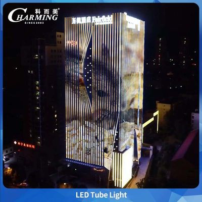 Hochwertiges LED-Lichtrohr Außenbereich U38-1000 1000*38*58MM IP65 Aluminiumlegierung+PC für Außengebäude