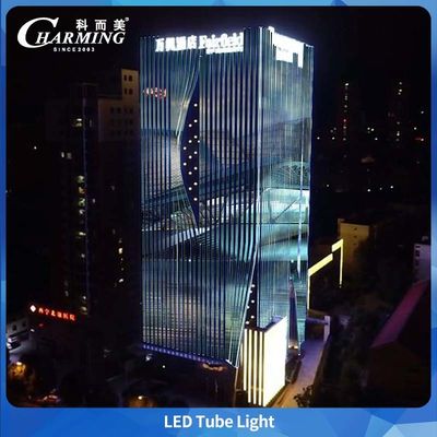 Aluminium SMD5050 IP65 Außenwasserdichtes Led-Rohrlicht für gewerbliche Großgebäude