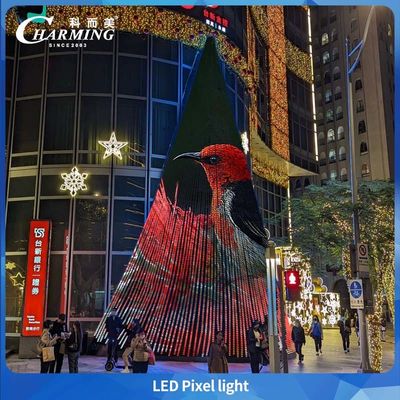 Flache transparente IP66 Outdoor LED Pixel-Leuchte, geringe Leistung, für Brücken