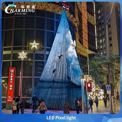2025 Beliebtes Produkt Pixel Licht SMD3535 mit PC-Schale + transparenter Oberflächenschale für Gebäude wie Weihnachtsbaumbeleuchtung