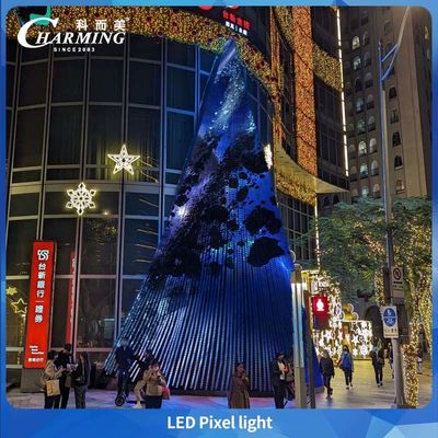 RGB IP65 Wasserdichte Outdoor-Weihnachtsbaum-LED-Pixel-Leuchte SMD3535 Fassadenbeleuchtung