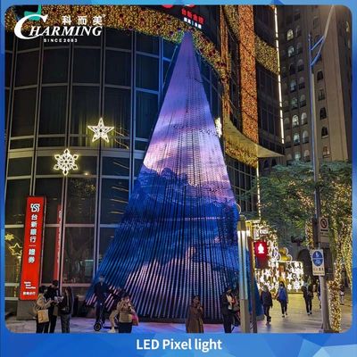 RGB IP65 Wasserdichte Outdoor-Weihnachtsbaum-LED-Pixel-Leuchte SMD3535 Fassadenbeleuchtung