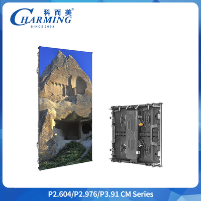 CM-Serie P3.91 Außen-Mietbildschirm 8K Erfrischungsrate IP65 500m*1000m Ultra dünn 79mm Energieeinsparung Veranstaltung Party Showcase