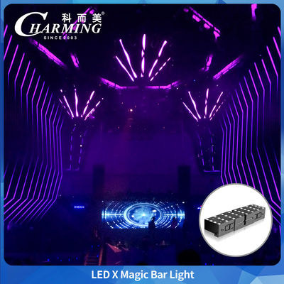 Wandmontierbares, bezauberndes Produkt LED X Magic Bar für Unterhaltungsveranstaltungen. Modulares Design, bezauberndes Produkt LED X Magic Bar RGB LED Pixel Bar