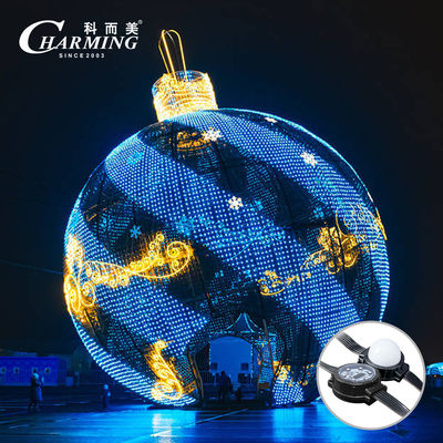 CM-40C Hochhelligkeits-Pixellicht φ40x15.2mm RGB IP66 PC Shell Ideal für Billboard & Brückenbeleuchtung