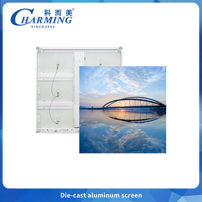 Großer LED-Bildschirm für Außenwerbung Fest LED-Display IP65 LED-Plakettenanzeige Energieeinsparend Alles aus Aluminium High-End
