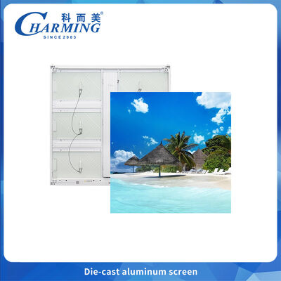 P6 Außenwerbung 6500 CD/m2 Helligkeit Led Video Wand Wasserdicht für Pool-Spiel-Panel