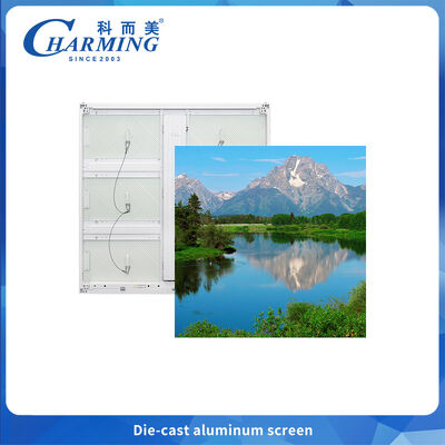 P6.66 Vermietung von LED-Displays für den Außenbereich mit Lichtbogenspaltung und hoher Helligkeit über 6000 Cd/m2 Korrosionsbeständig