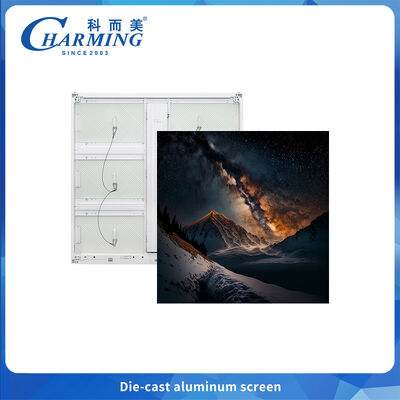 IP65 Außen-Aluminium-LED-Anzeige P4.44-P10 Vor-/Hinterwartung Ultra-Licht 25 kg/Schrank