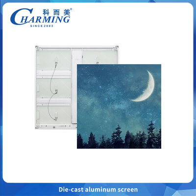 Vollaluminium-Druckguss-LED-Bildschirm mit effizienter Wärmeableitung & geringem Stromverbrauch 650W/m²