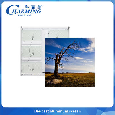 Energieeinsparende 3D Led Wand P6 feuerfeste Tafel Schilder Werbung IP65 Außen Led Bildschirm