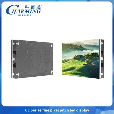 Fine-Pitch-LED-Anzeige 320 x 640 mm vorne, LED-Wand für hochauflösende Konferenzen und Ausstellungen