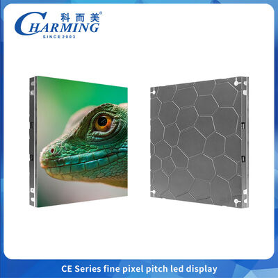 Feinpitch LED-Display Moduläres Design für den Innenbereich 8K Refresh Magnetischer Frontzugang Mehrfache Größe Spaltung für feste Installation