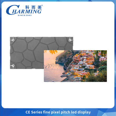Kleines LED-Display für den Innenbereich mit leichtem Gehäuse aus Aluminiumlegierung und einfacher Installation für Ultra-HD-Display