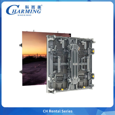 Wasserdichte Outdoor-Miet-LED-Panel P3.9 Die-Cast-Aluminiumgehäuse Ein-Klick-Entmagnetisierung für Event-Bühne