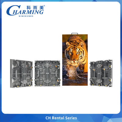 Kreative Form Outdoor LED-Display P3.91 Gebogene Flexible Rechtwinklige Kabinett 7680Hz für Konzertfestival