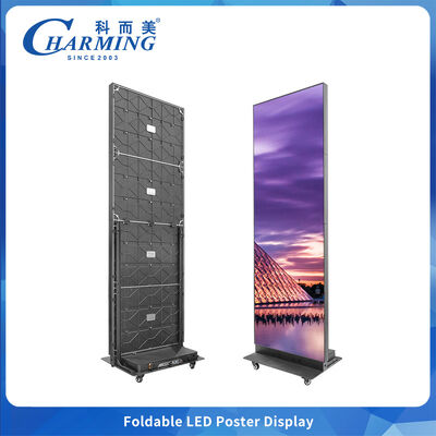 7680Hz LED Poster Screen P2.5 Faltbar Innen Frontwartung mit GOB