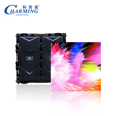 IP65 ALUMINIUM-LEGIERUNG WASSERDICHTES AUSSEN-LED-VIDEODISPLAY P4 HOHE GRAUSTUFE 7680HZ