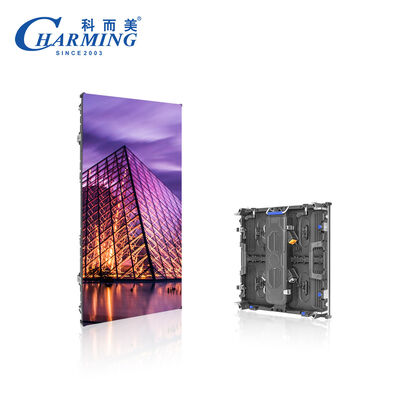 IP65 Wasserdichte Aluminiumlegierung Außen-LED-Video-Display mit 7680Hz Erneuerungsrate P2.98/P3.91 Werbebildschirm