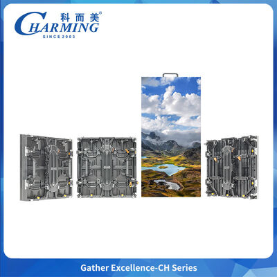 Vermietung und Festinstallation von LED-Außenbildschirmen – CH-Serie von Charming p3.91 IP65